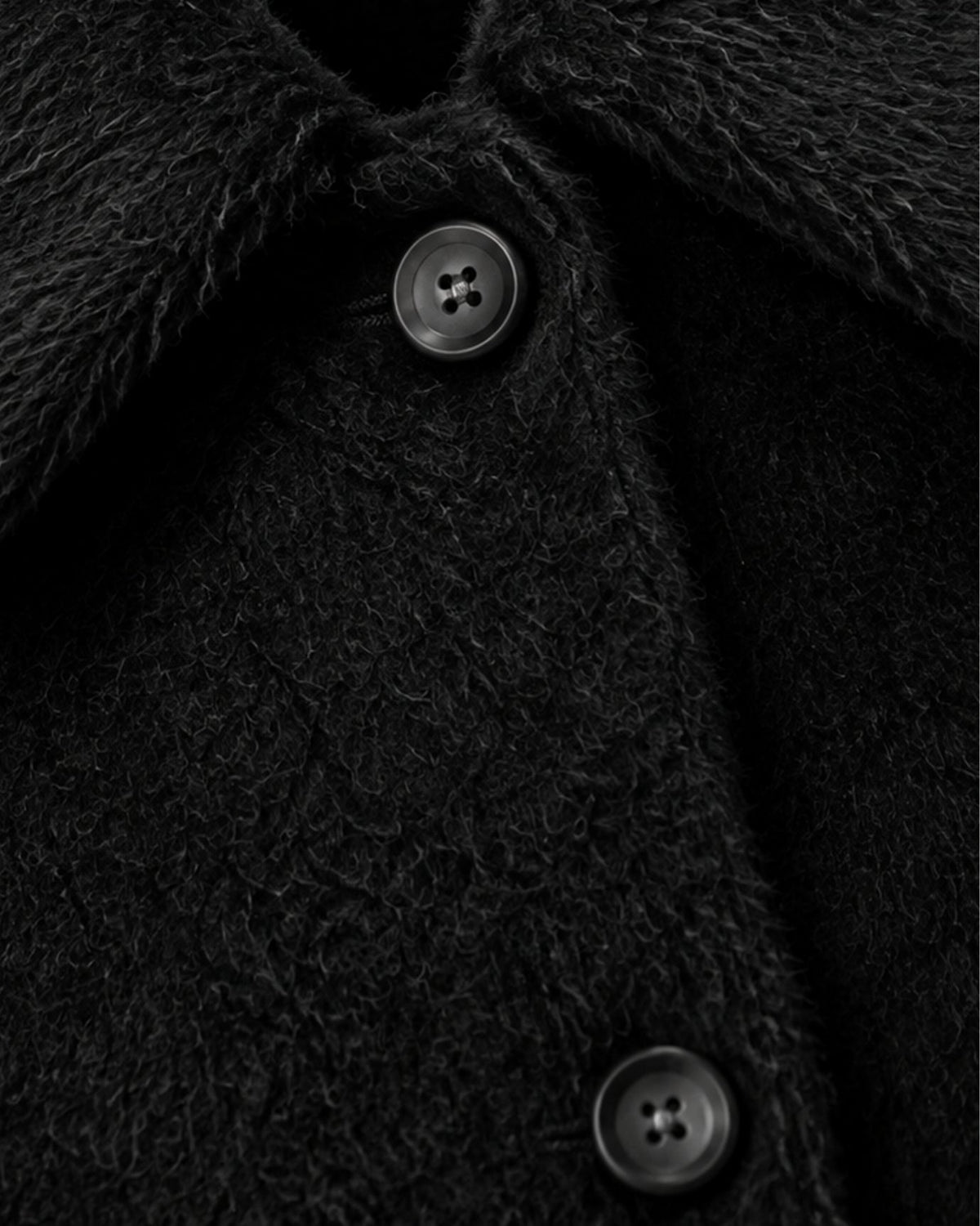 Relaxed Mid-Length Suri Alpaca Single-Button Lapel Coat – view 14