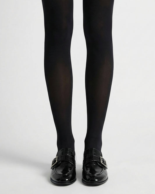 Heritage-Inspired Cowskin Leather Loafers with 3cm Heel