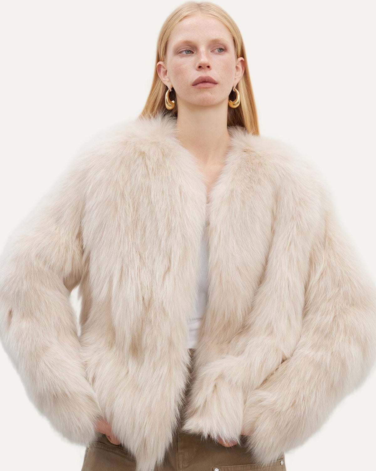 Jasmine Night Coat with Sleek Tailored Silhouette – view 14