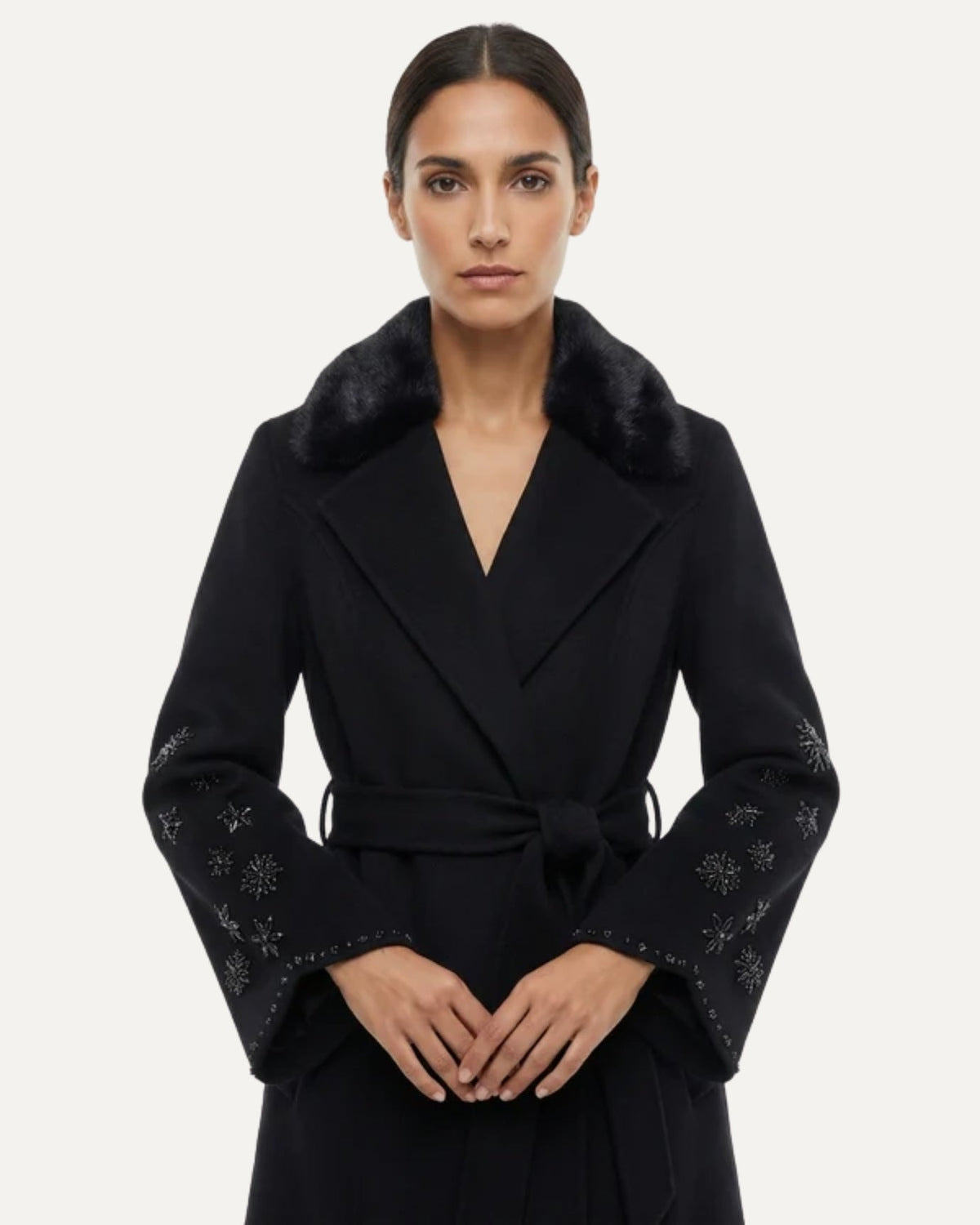 Divina Cashmere and Wool Coat