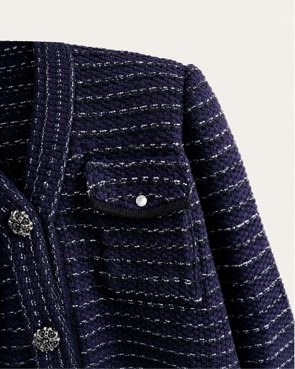 St Moritz Tailored Suit Jacket and Skirt Set – Royal Blue – view 6