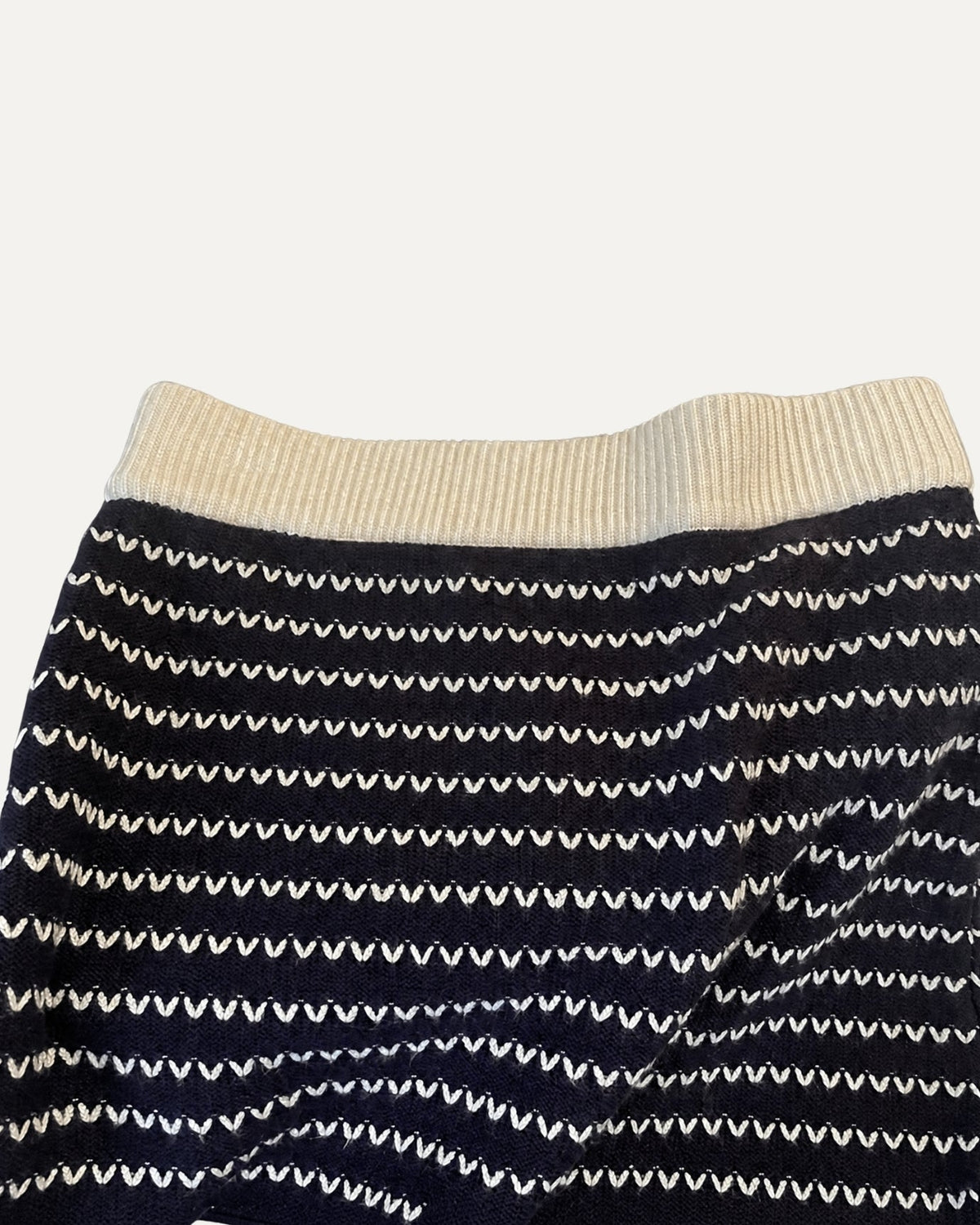 Kiara Colour Block Relaxed Cardigan and Skirt Set – Royal Blue – view 6