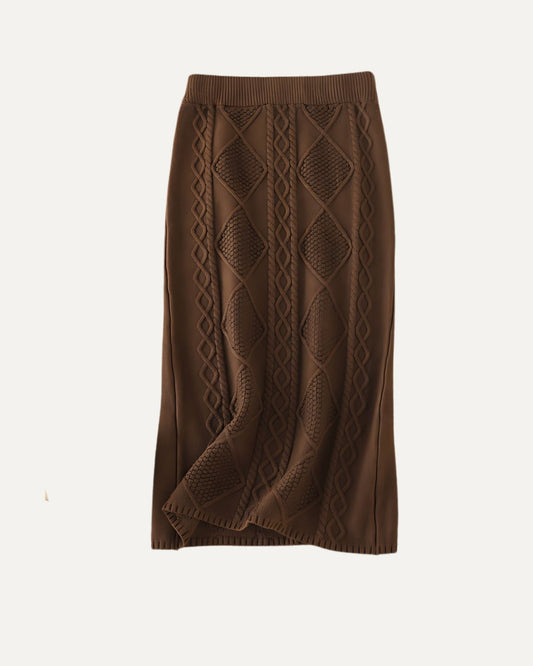 Martina 100% Wool One Size Skirt for Everyday Warmth