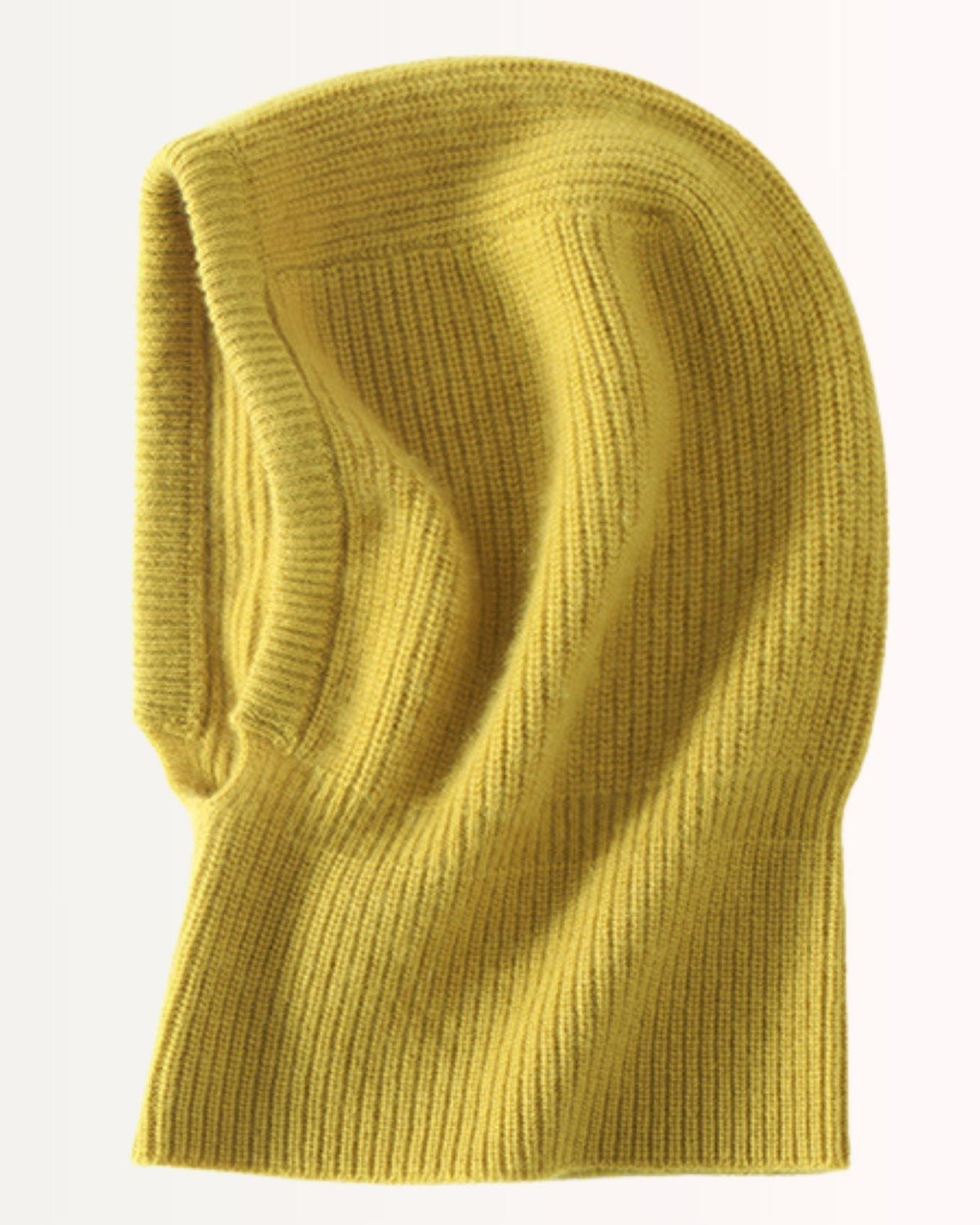 Knitted Pure Cashmere Neck Cap with Ear Protection – view 10