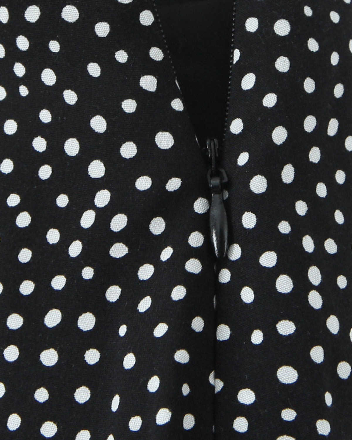 Polka Dot Top and Skirt Two-Piece Co-ord Set – Black