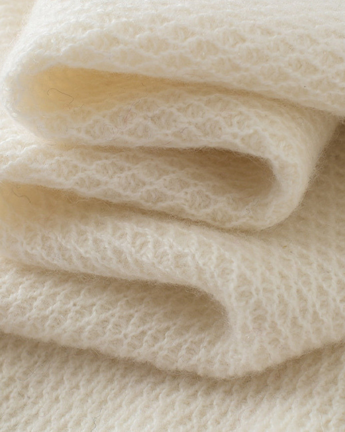 Pure Cashmere Crew Neck Cardigan with Pearl Detailing – view 12