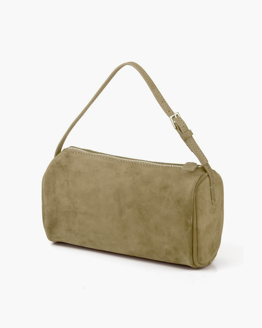 Danika Faux Suede Trapezoid Mini Bag with Top Handle