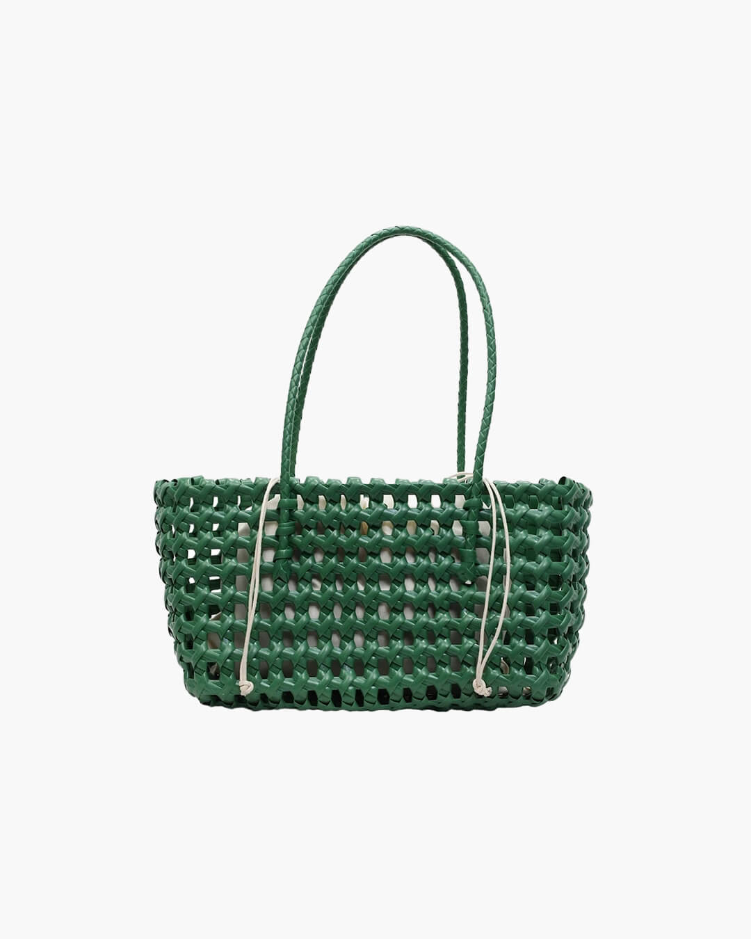 Claudia Cut-Out Vegan Leather Shoulder Tote Bag with Zip
