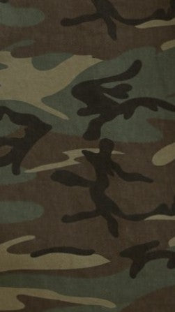 Kennedy Collared Cotton Button-Up Jacket with Sleeve Badge – Green Camo – view 8