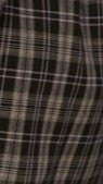 Arli Boxy Collared Long Sleeve Cotton Shirt – Black/Beige Plaid – view 14