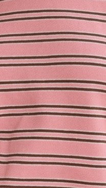 Everly Longline Crew Neck Top and Shorts Set – Pink/Choc Stripe – view 8