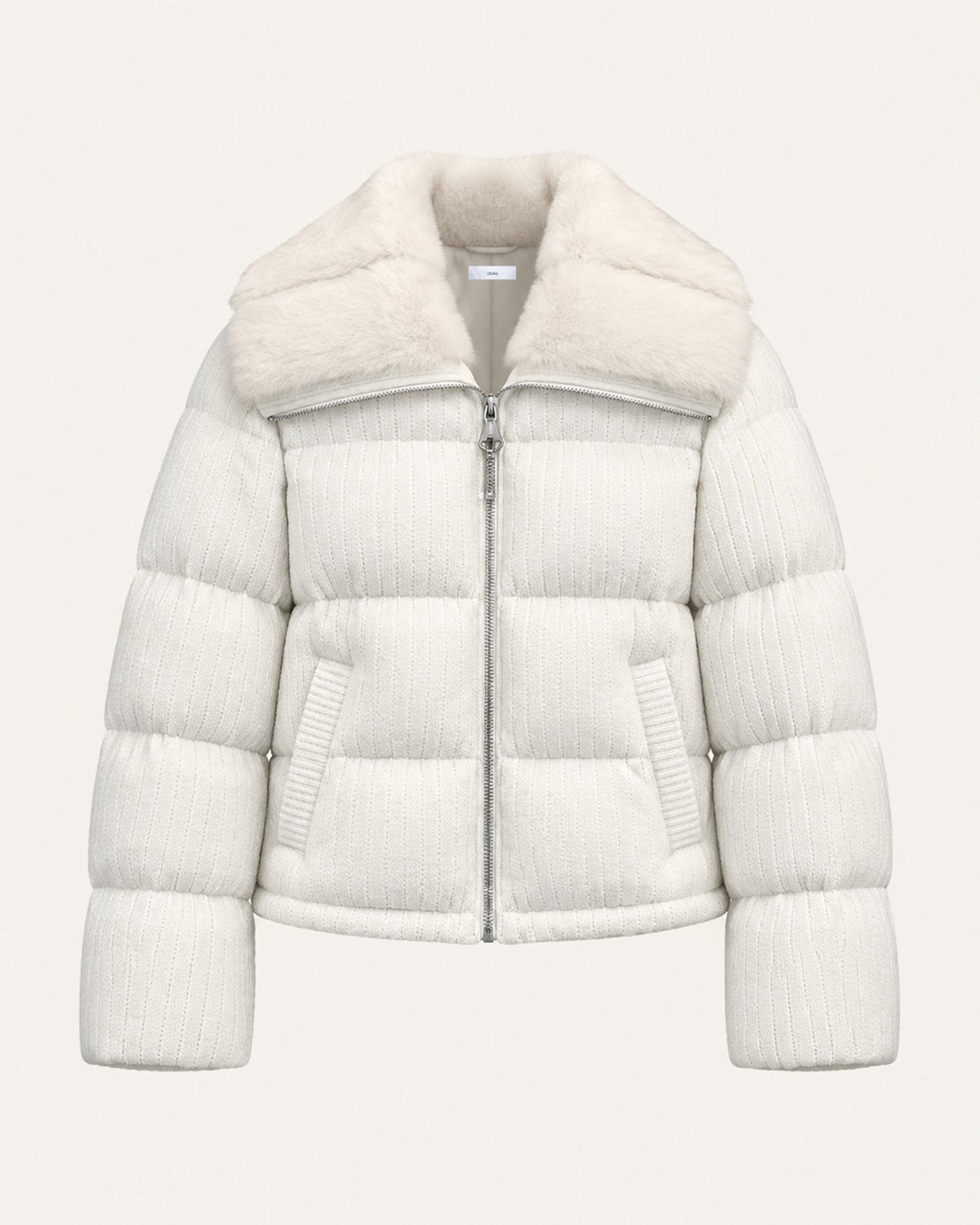 Diana Wool Knit Goose Down Jacket