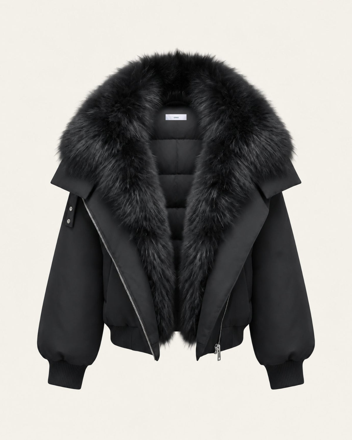 Down Jacket with Cinched Waist – view 5