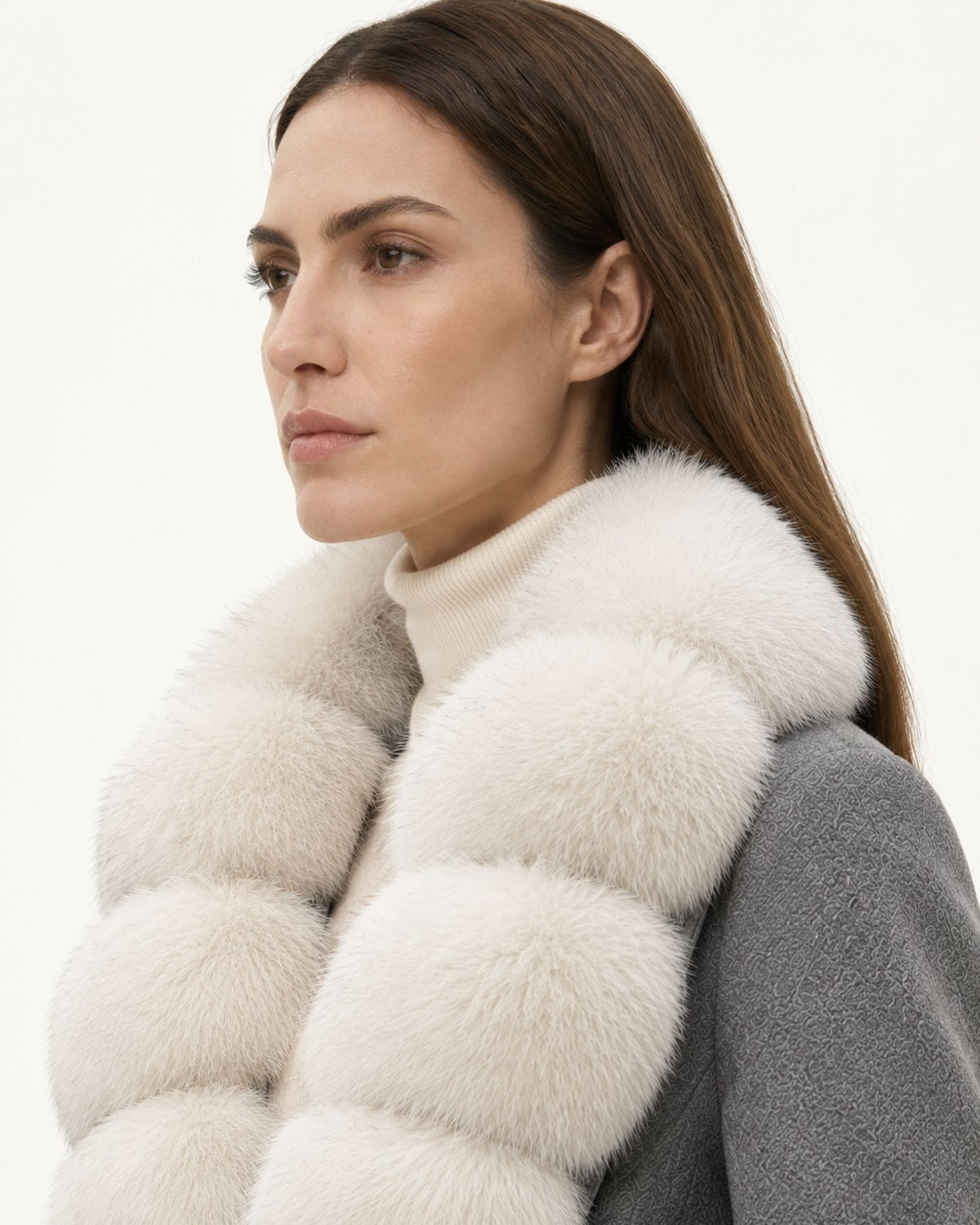 Mira Belted Mid-Length Hand-Stitched Wool Coat – view 4