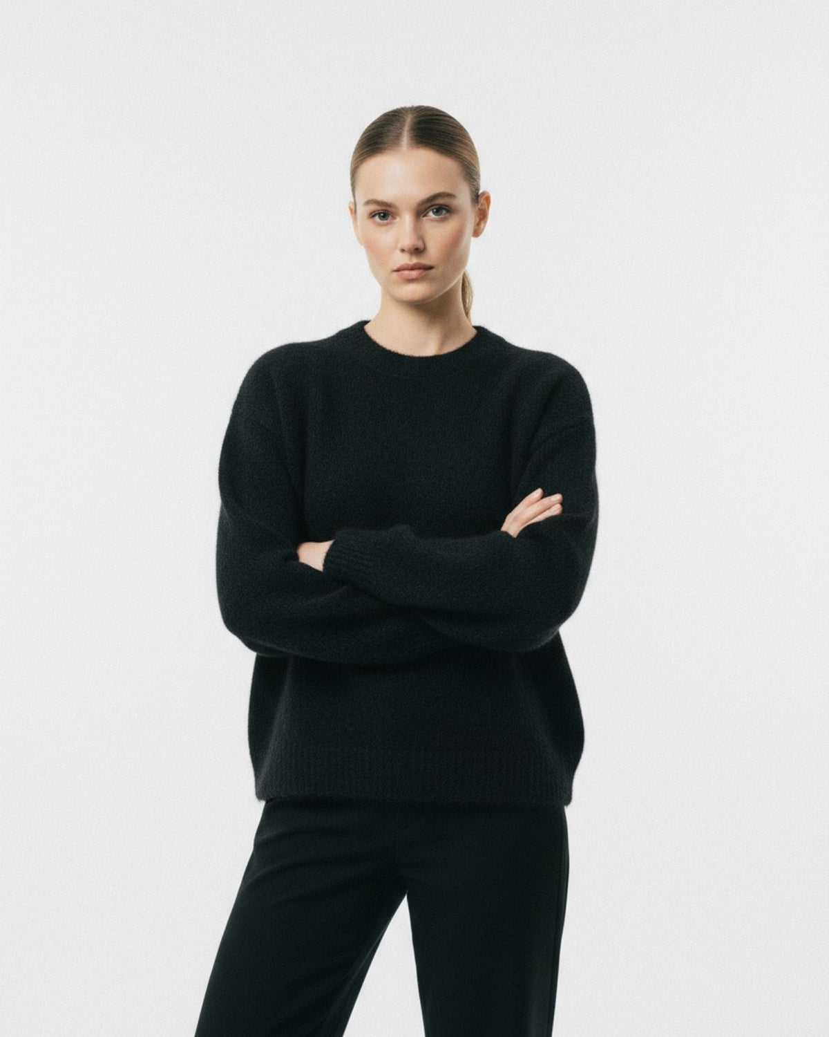 Kylie Vintage Inspired Soft Texture Knit Jumper – view 6