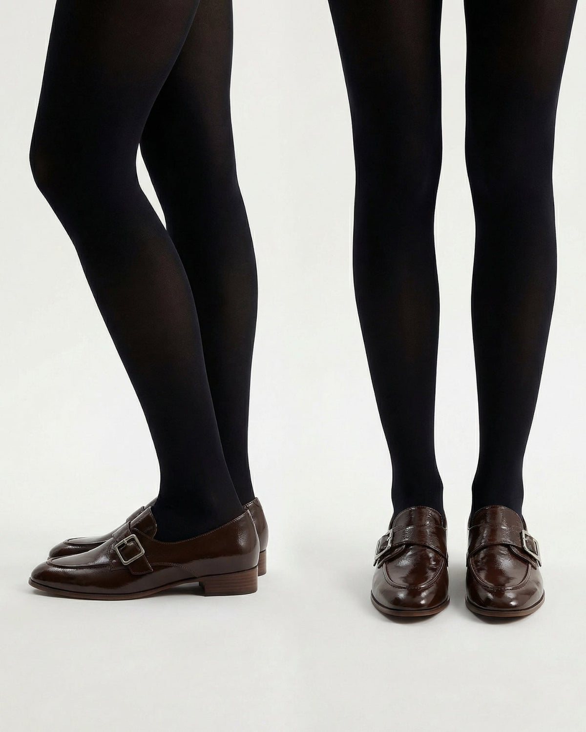 Heritage-Inspired Cowskin Leather Loafers with 3cm Heel – view 8