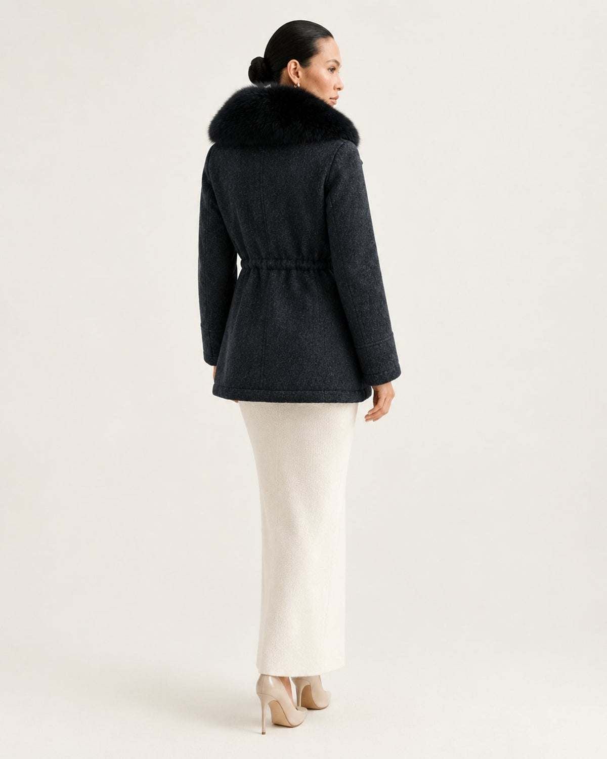 Lined Wool Parka Coat – view 8