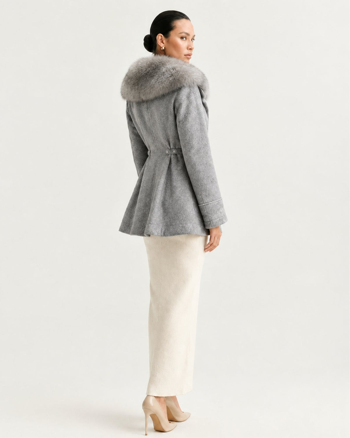 Lined Wool Parka Coat – view 12