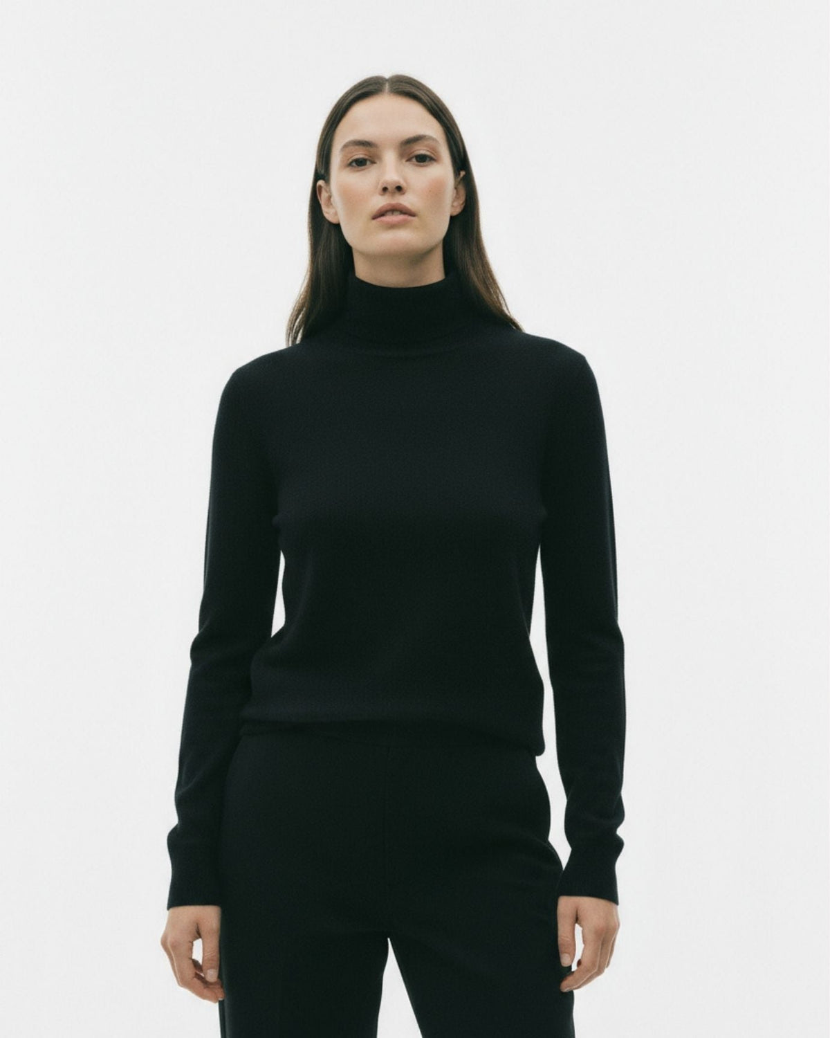 Cashmere and Wool Blend Lightweight Knit Pullover Jumper – view 7