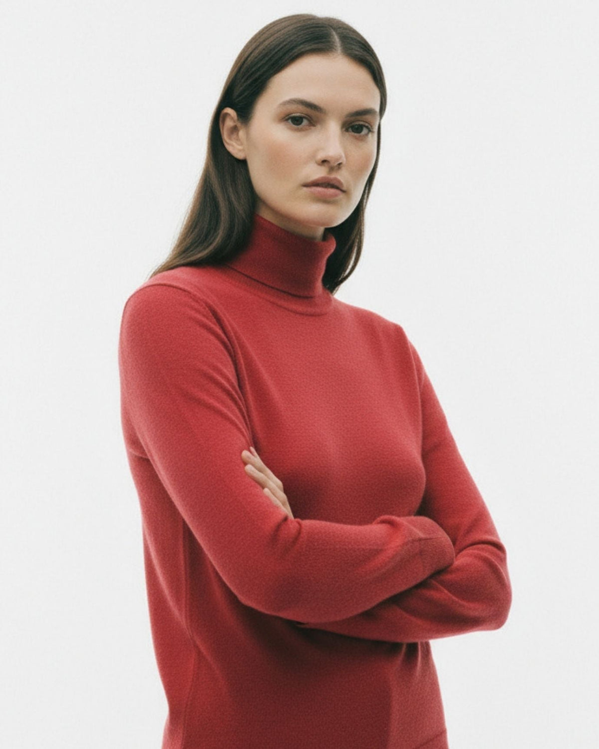 Cashmere and Wool Blend Lightweight Knit Pullover Jumper – view 12