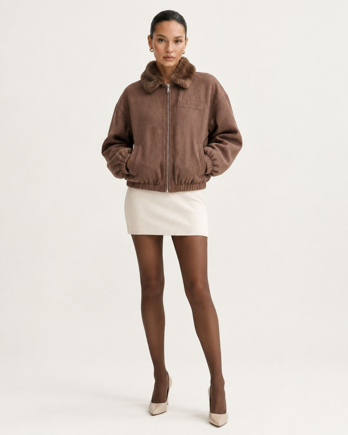 Divina Parka with Plush Lining and Collar – view 3