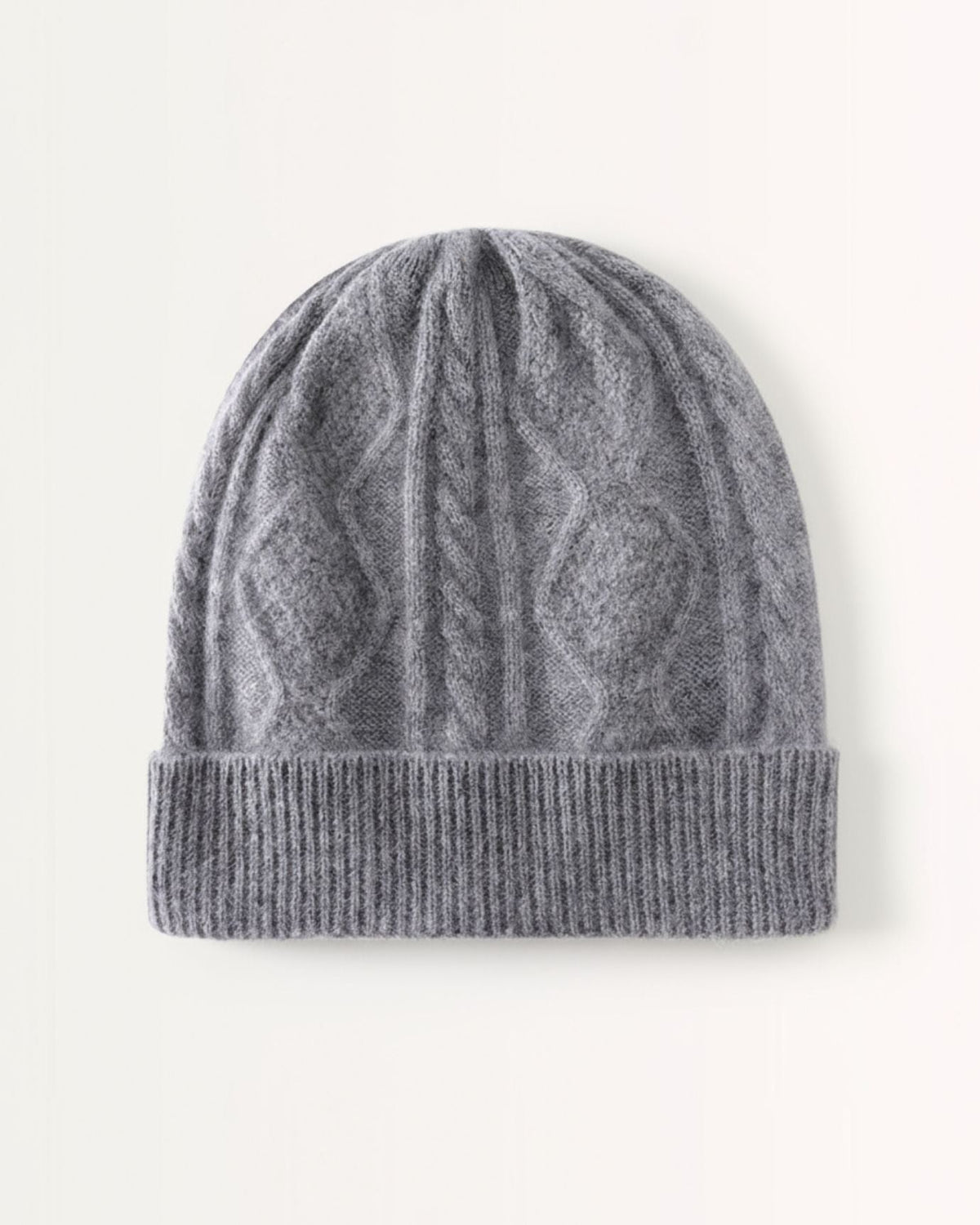 Thickened Heavyweight Chunky Knit Pure Cashmere Hat