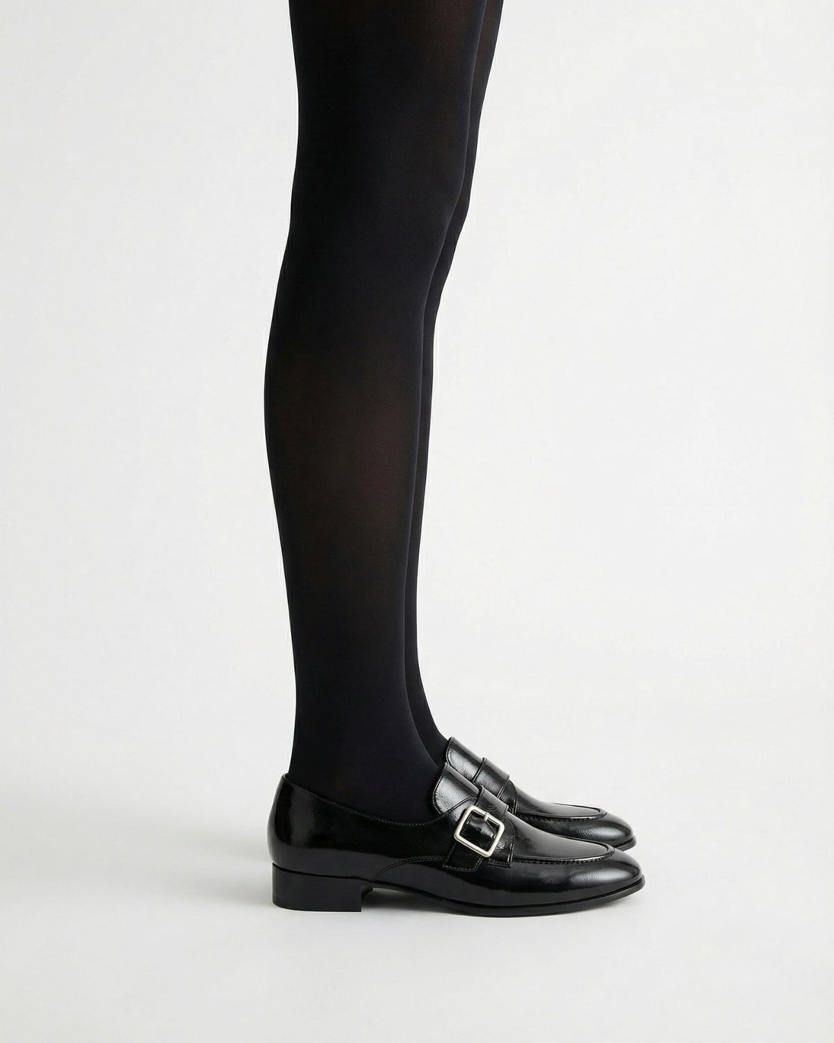 Heritage-Inspired Cowskin Leather Loafers with 3cm Heel