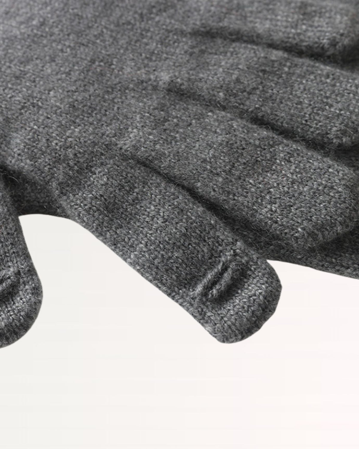 Thick Windproof Pure Cashmere Gloves with Snug Fit – view 11