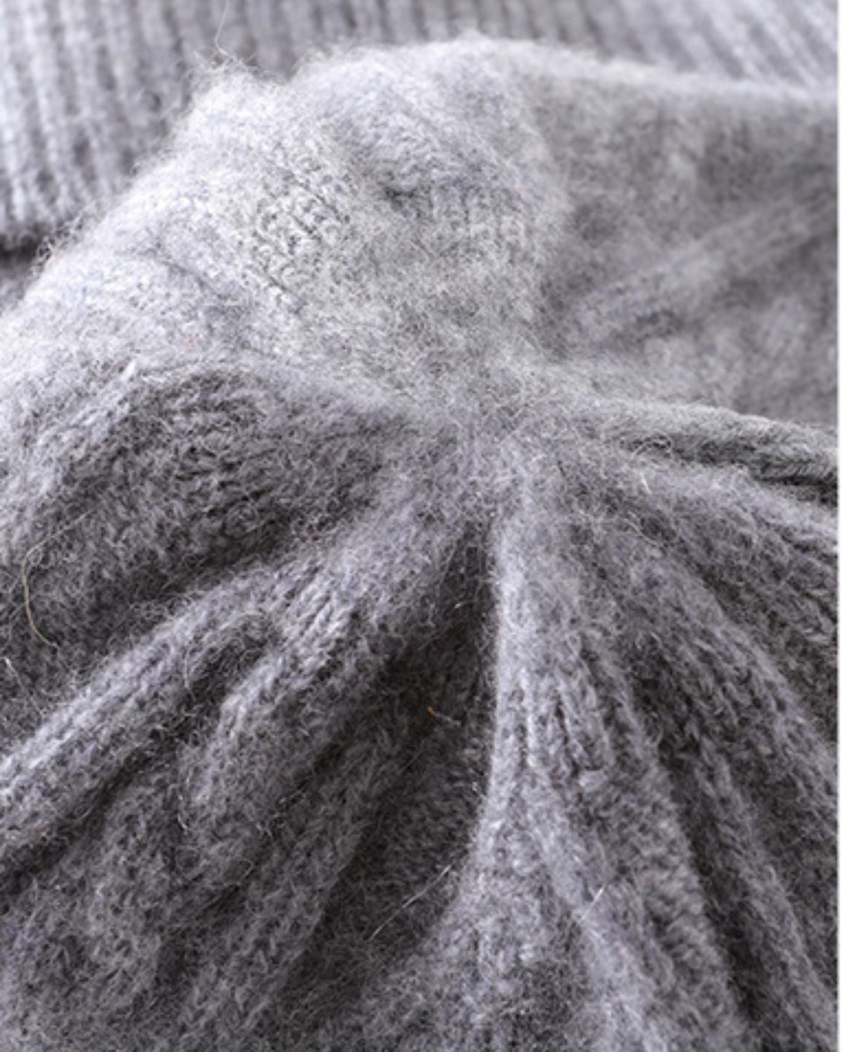Thickened Heavyweight Chunky Knit Pure Cashmere Hat – view 2