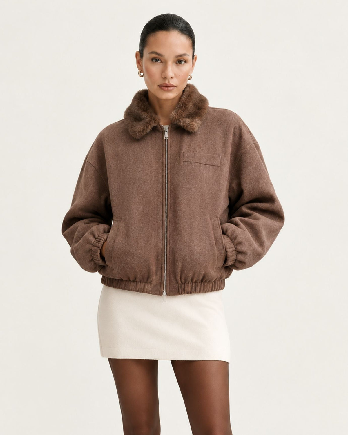 Divina Parka with Plush Lining and Collar – view 2