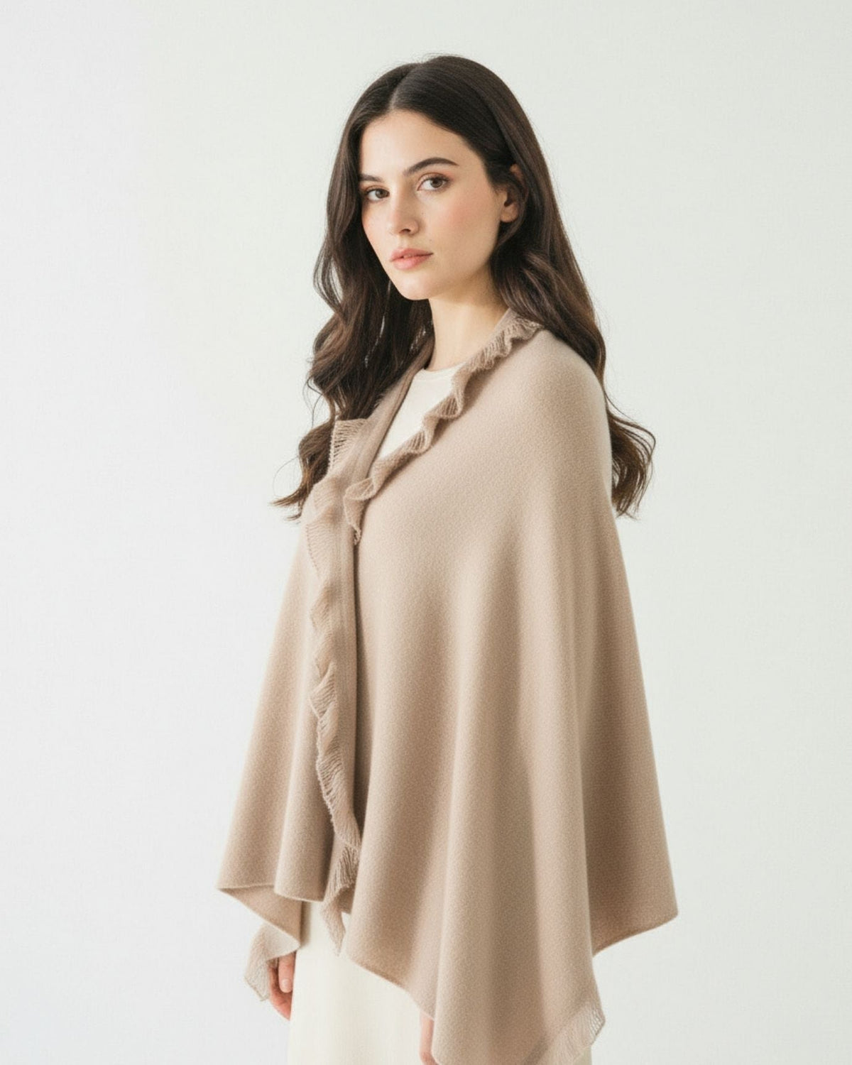 Soft Lightweight Pure Cashmere Scarf for Year-Round Wear – view 13