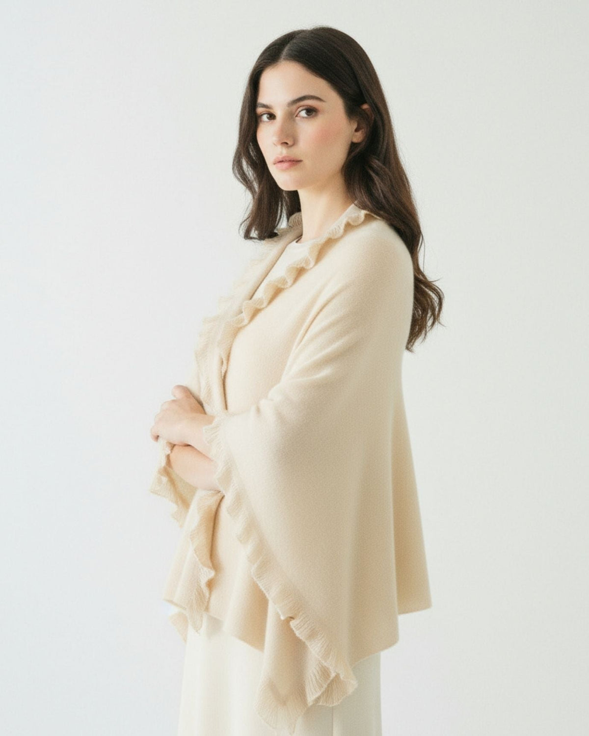 Soft Lightweight Pure Cashmere Scarf for Year-Round Wear – view 18