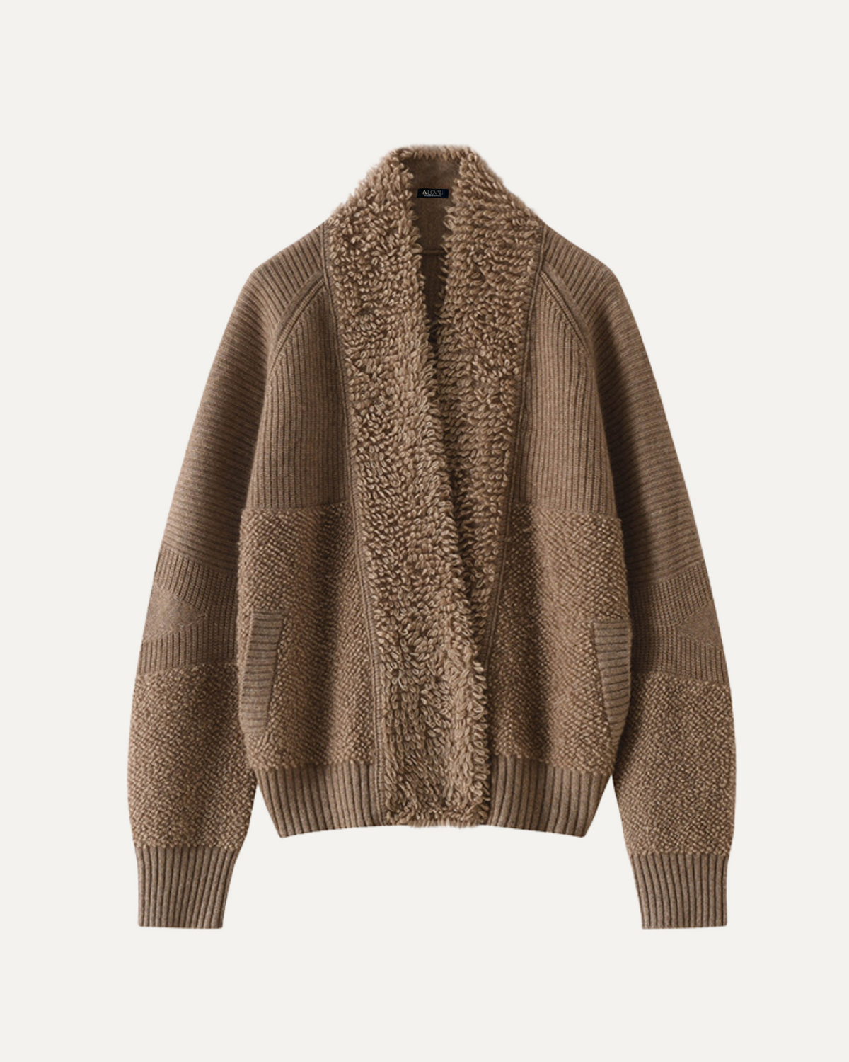 Rina Cashmere Coat with Lapel Collar and Deep Pockets – view 16