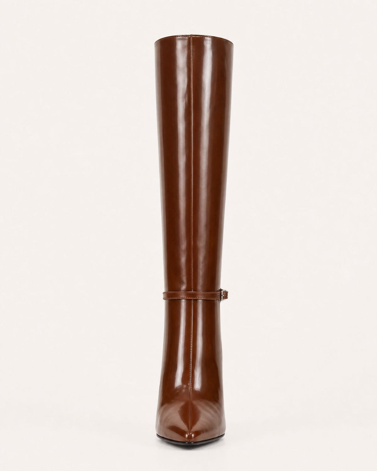 Divina Patent Finish Straight Shaft Boots with 10cm Heel – view 5