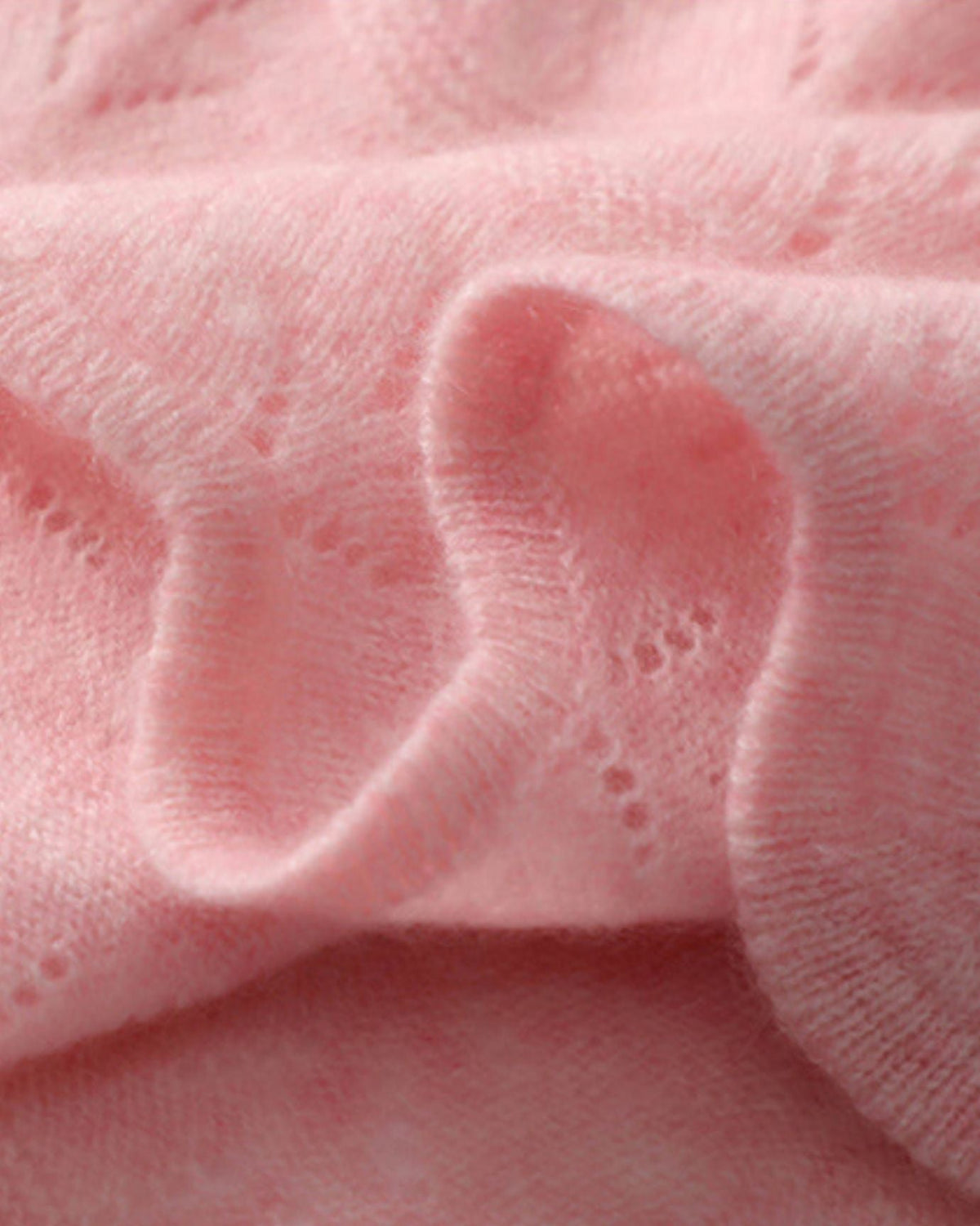 Breathable Lightweight Knitted Pure Cashmere Scarf – view 6