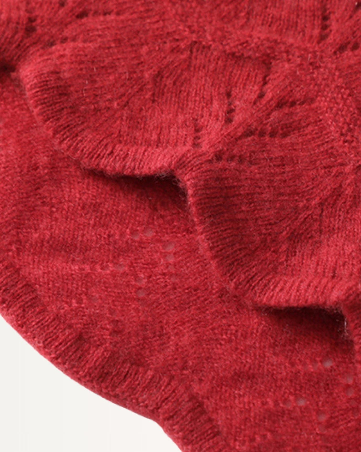 Breathable Lightweight Knitted Pure Cashmere Scarf – view 8