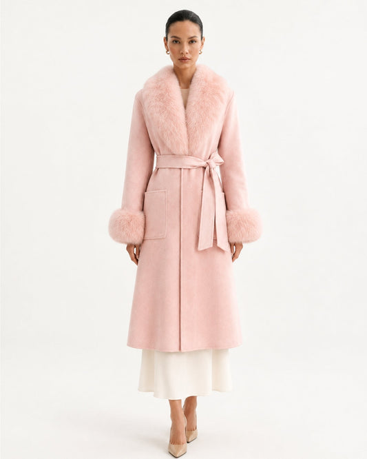 Kimberly Slim Fit Double-Faced Cashmere Coat – view 2