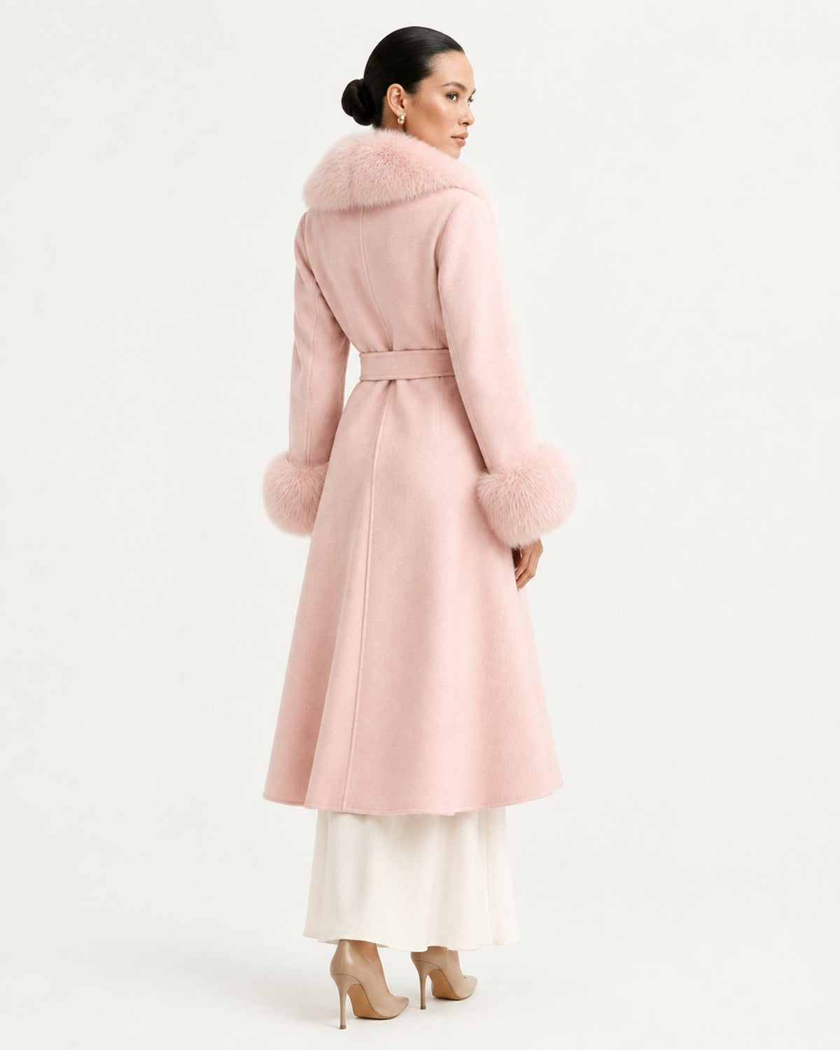 Kimberly Slim Fit Double-Faced Cashmere Coat – view 4