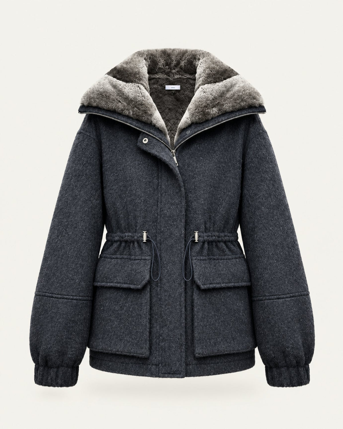 Lined Relaxed Parka Jacket with Long Sleeves – view 13