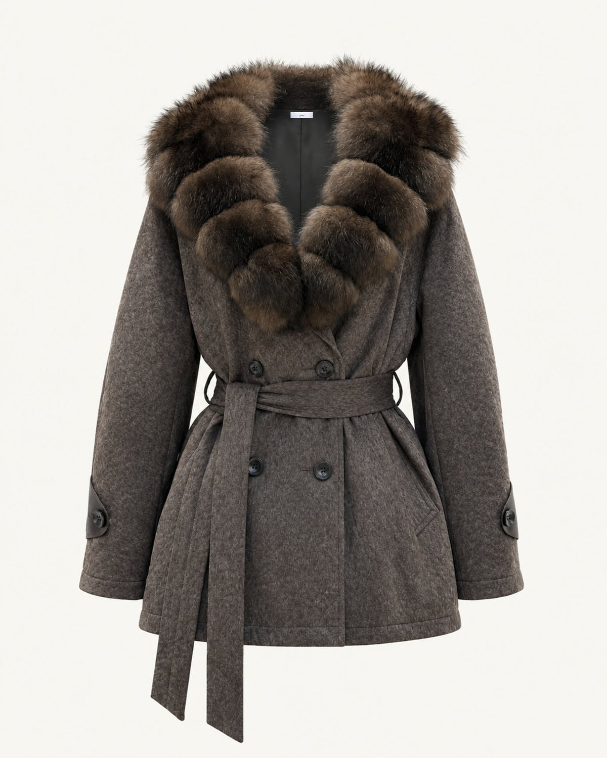 Relaxed Heavyweight Shorter-Length Down Coat