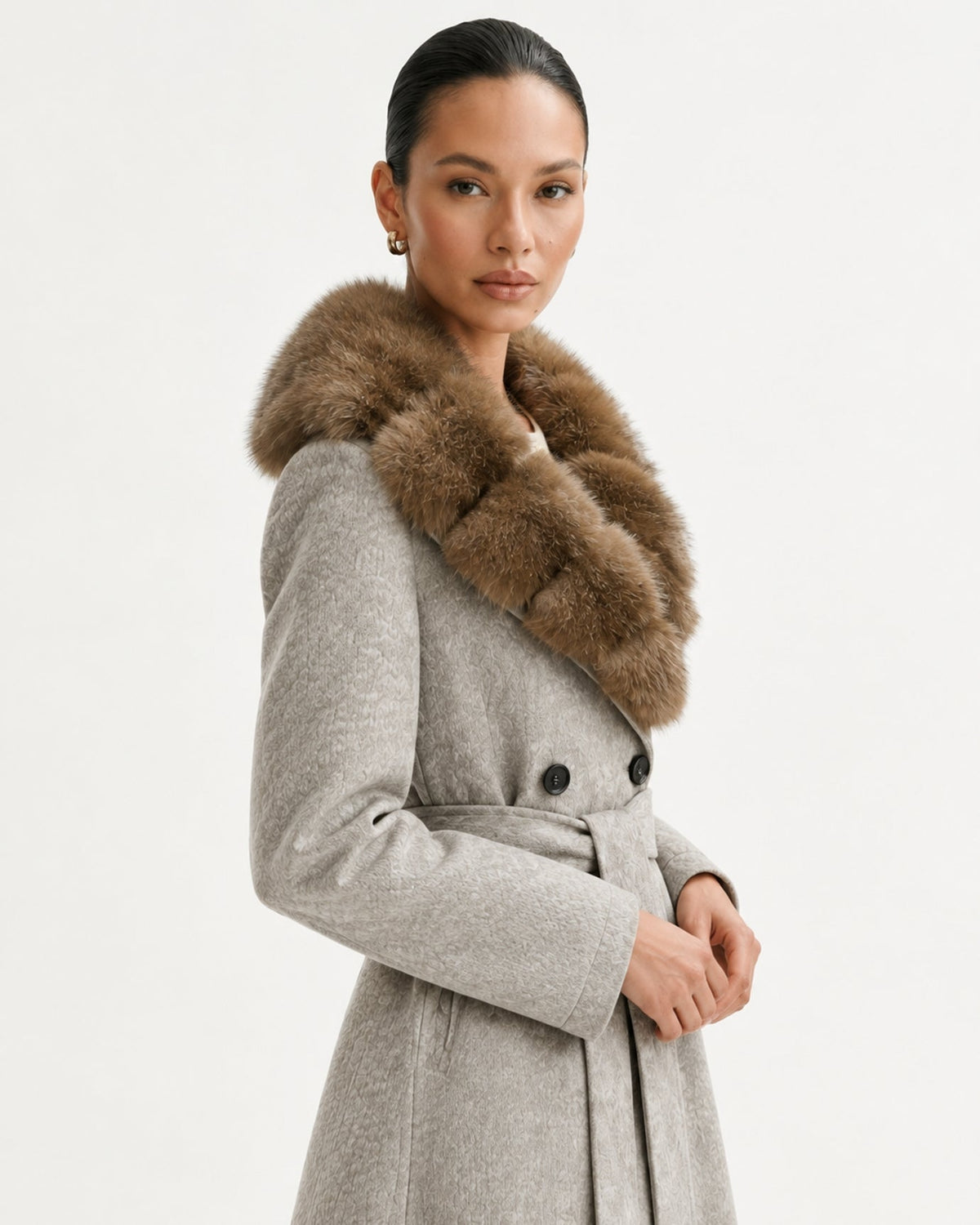 Relaxed Heavyweight Extra-Long Down Coat – view 8
