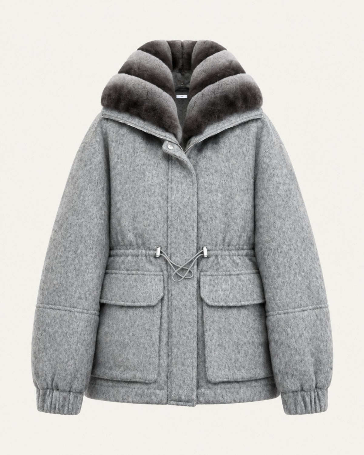 Lined Relaxed Parka Jacket with Long Sleeves – view 9