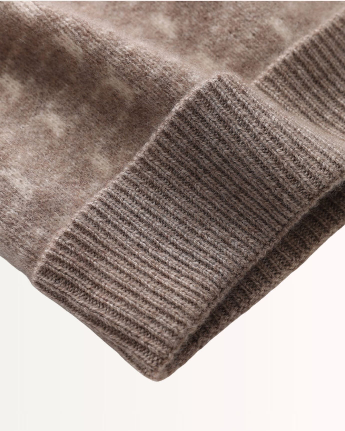 Classic Plaid Pattern Thick Pure Cashmere Hat – view 8