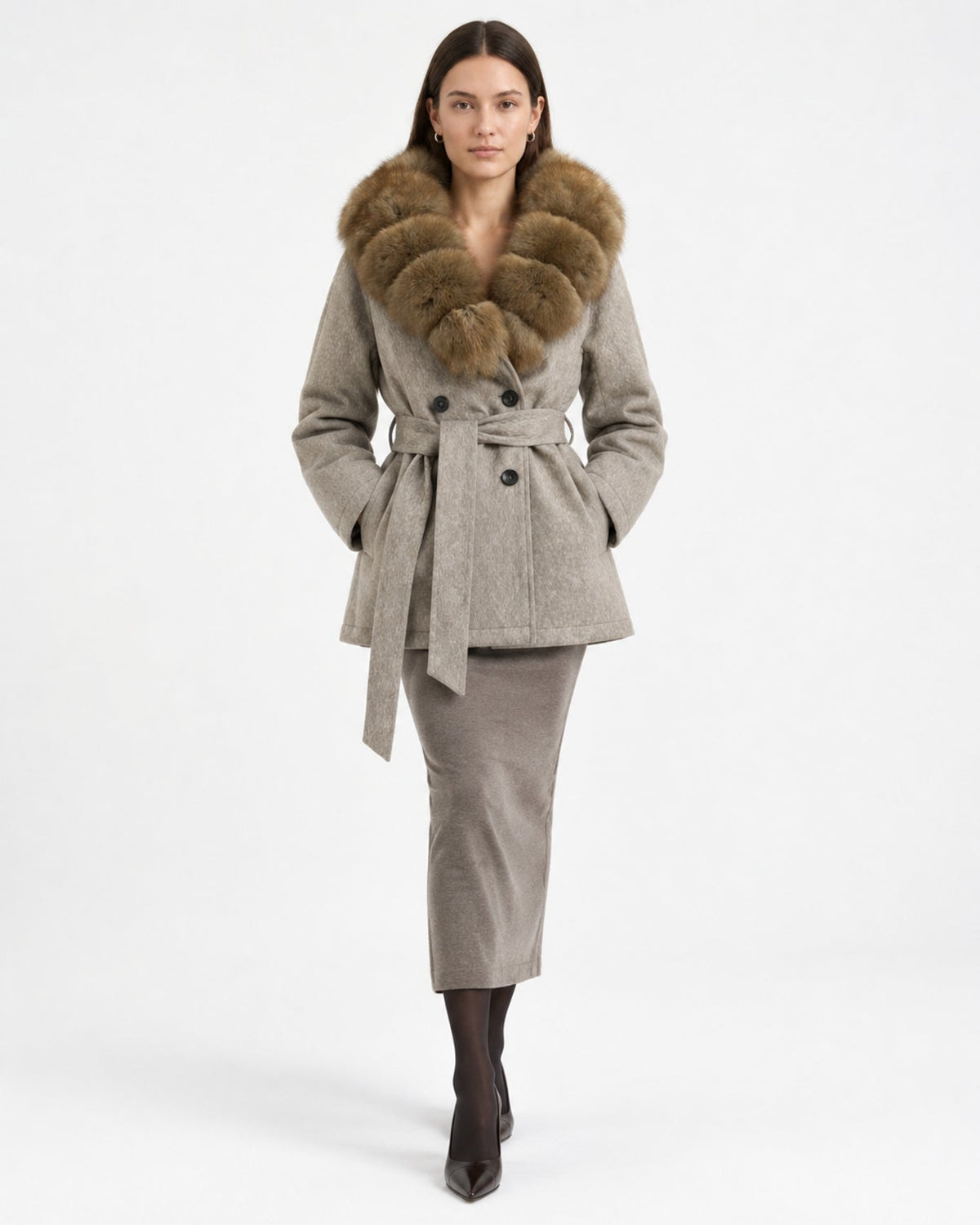 Relaxed Heavyweight Shorter-Length Down Coat – view 6