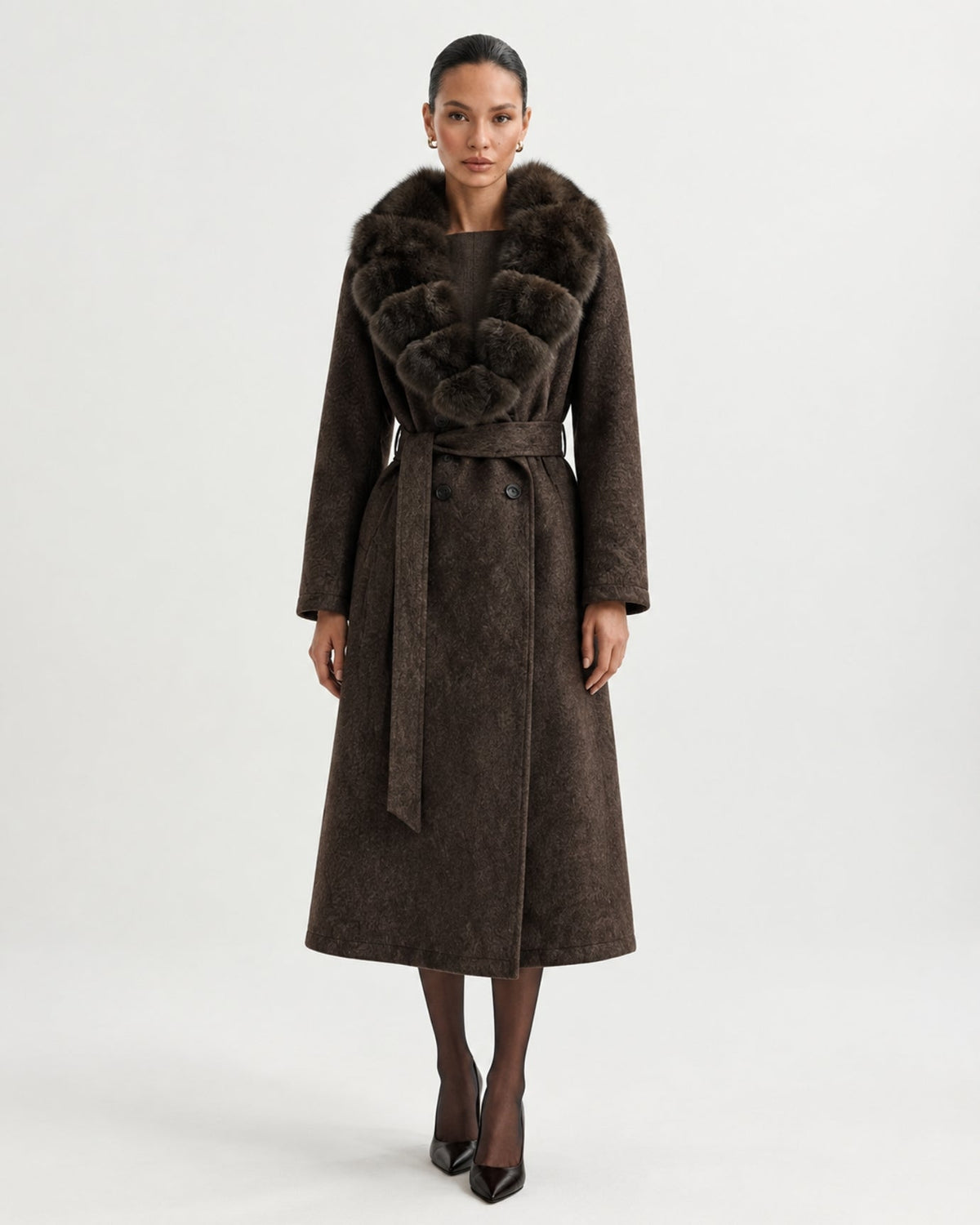 Relaxed Heavyweight Extra-Long Down Coat – view 2