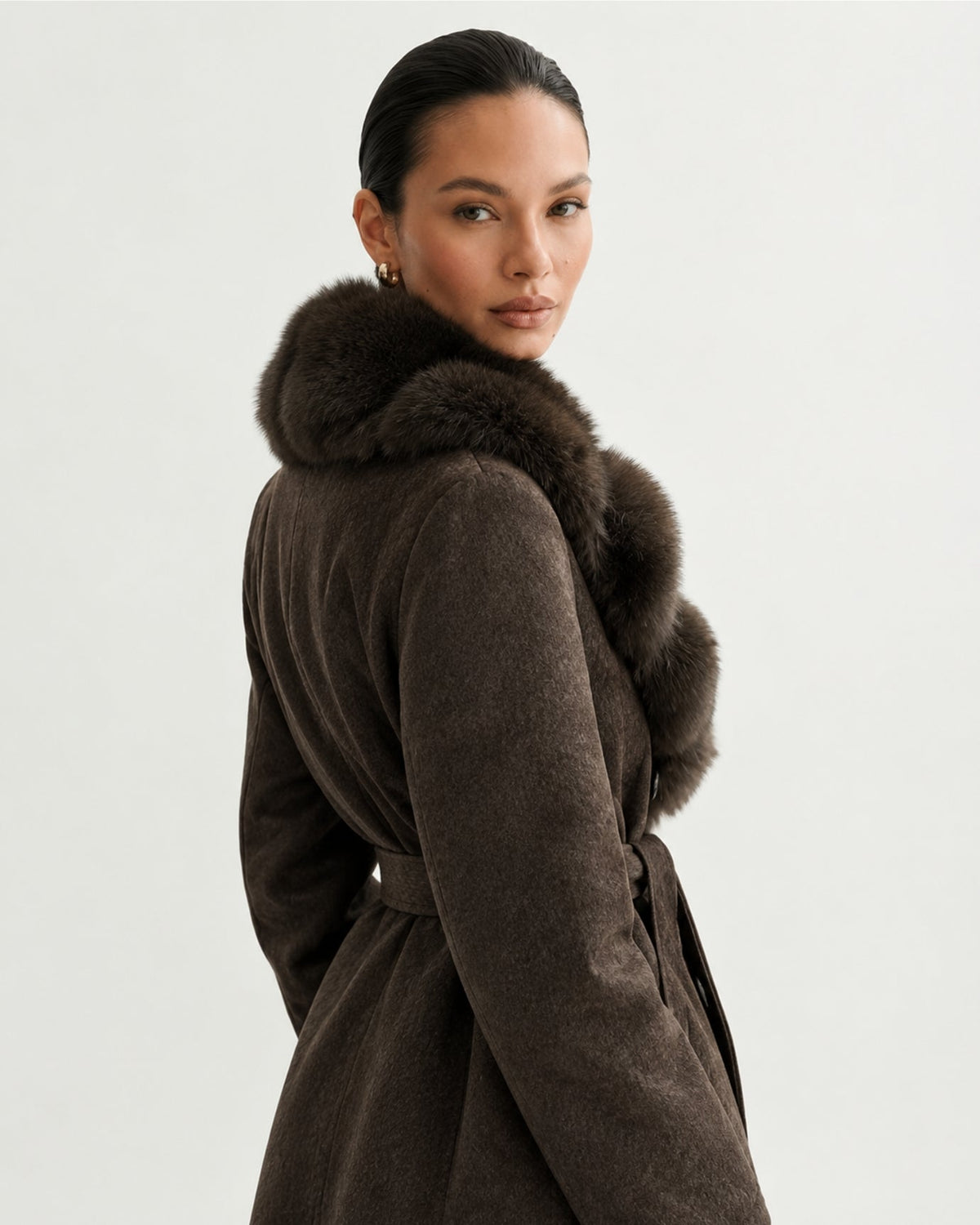 Relaxed Heavyweight Extra-Long Down Coat – view 4