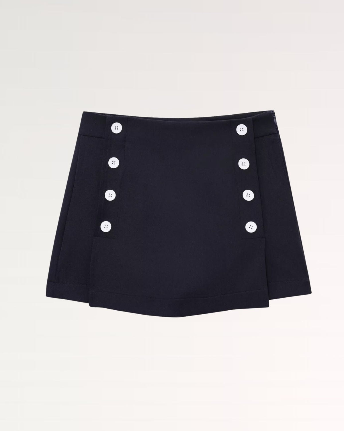Milano High Waisted Midi Skirt with Clean Tailored Lines