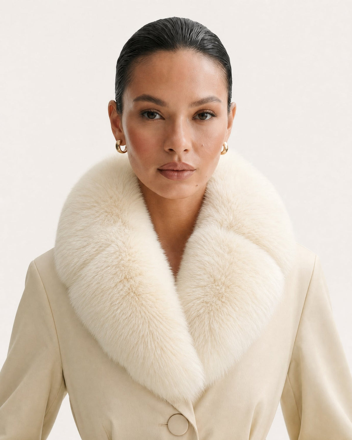 Loose Fit Belted Down Jacket – view 20