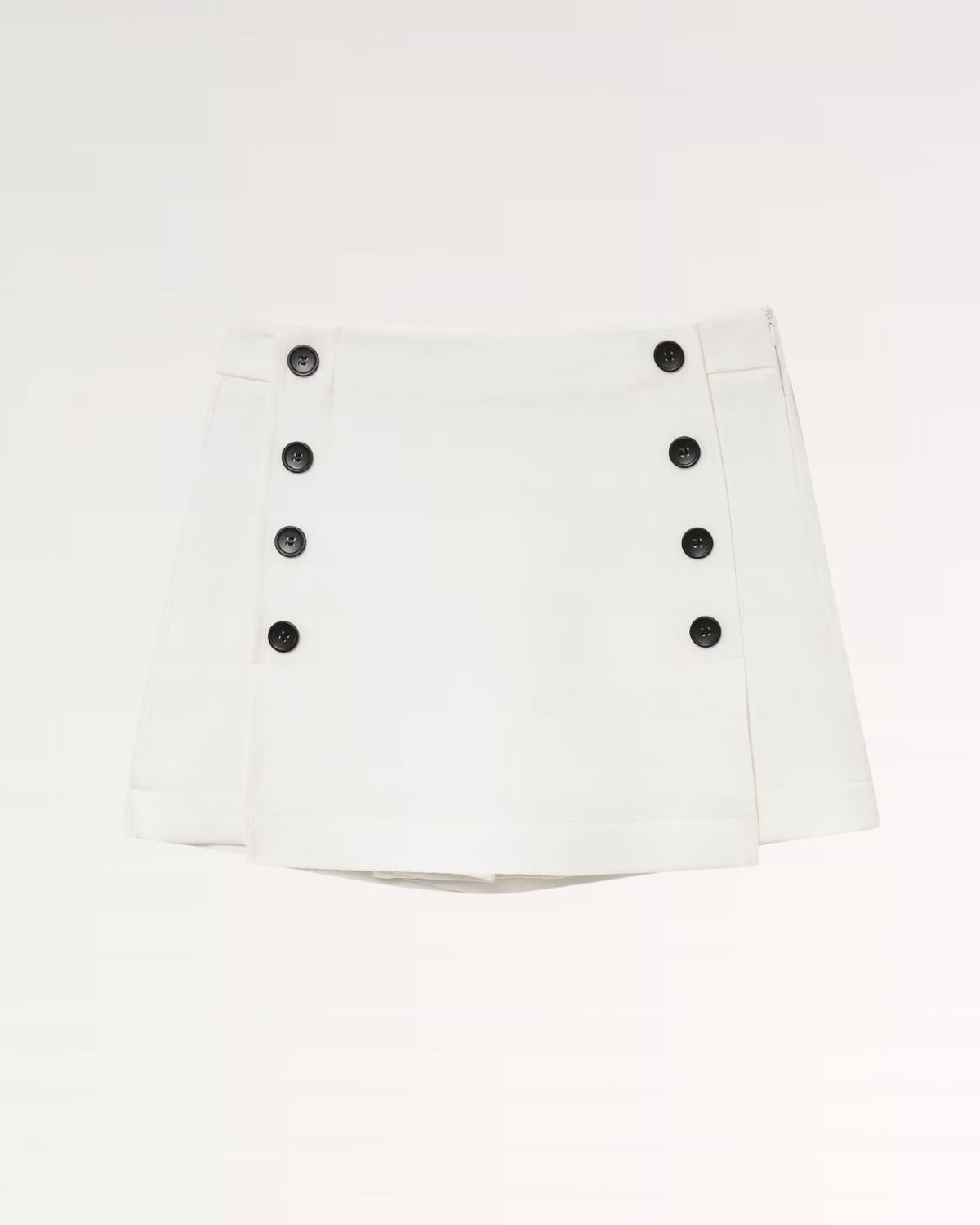 Milano High Waisted Midi Skirt with Clean Tailored Lines