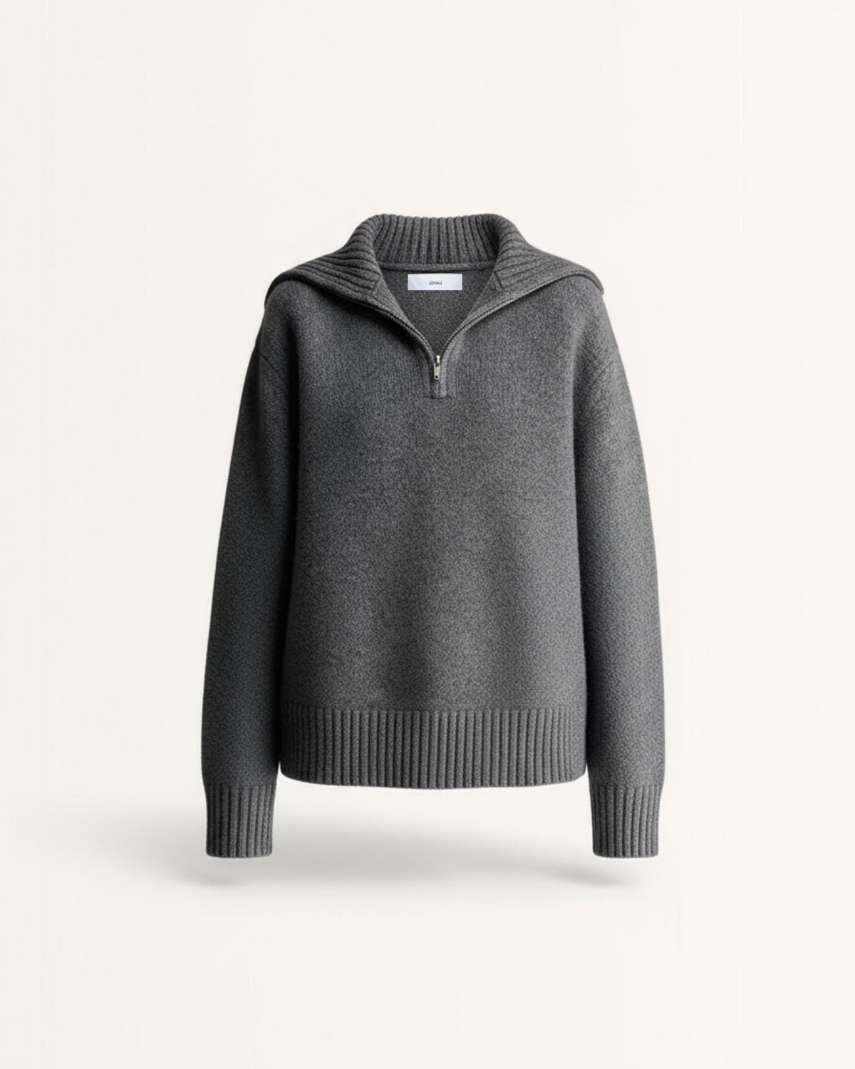 Rinna Classic Thick Weave Pure Wool Knit Jumper – view 4